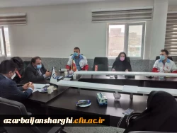 انعقاد تفاهم نامه همکاری بین دانشگاه فرهنگیان و جمعیت هلال احمر استان آذربایجان شرقی 4
