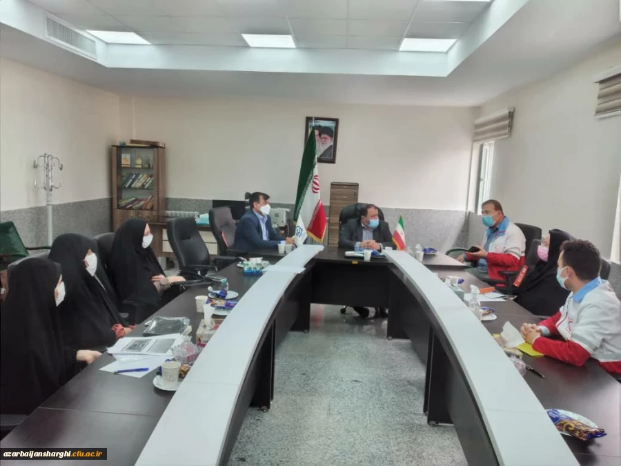انعقاد تفاهم نامه همکاری بین دانشگاه فرهنگیان و جمعیت هلال احمر استان آذربایجان شرقی 5