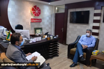 در جهت اخذ مجوزهای لازم برای راه اندازی اولین مرکز رشد تخصصی فرهنگی در کشور انجام شد.

دیدار مدیر مرکز نوآوری و کارآفرینی دانشگاه فرهنگیان استان با مدیر پارک علم و فناوری استان