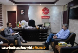 دیدار مدیر مرکز نوآوری و کارآفرینی دانشگاه فرهنگیان استان با مدیر پارک علم و فناوری استان 3