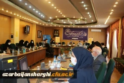 اولین همایش ملی دانش(موضوعی-تربیتی) آموزش علوم تجربی در پردیس فاطمه الزهرا(س) تبریز برگزار شد. 3