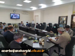 برگزاجلسه شورای فرهنگی دانشگاه فرهنگیان استان 5