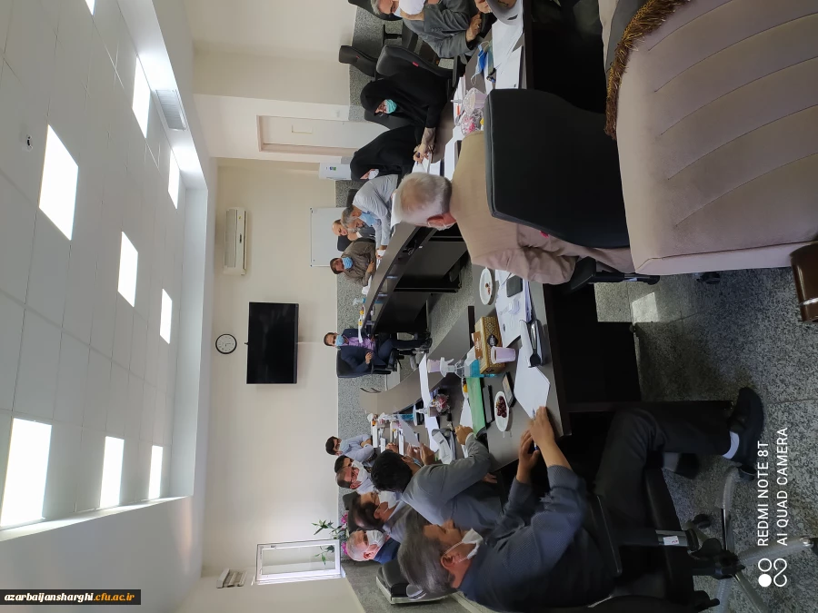تشکیل جلسه شورای آموزشی دانشگاه فرهنگیان استان 2