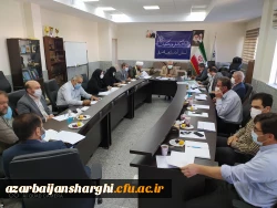 تشکیل جلسه شورای آموزشی دانشگاه فرهنگیان استان 6