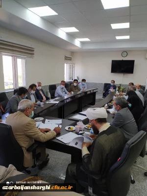 تشکیل جلسه شورای آموزشی دانشگاه فرهنگیان استان