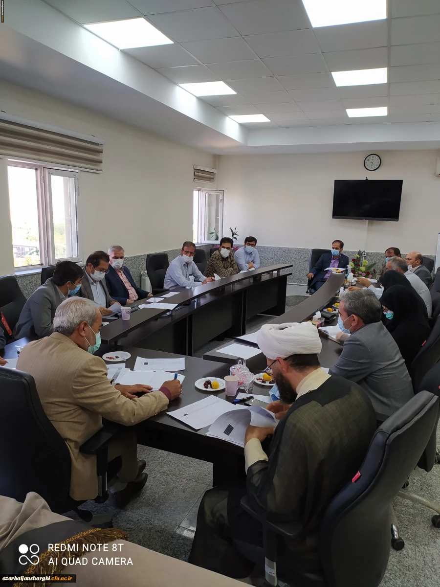 تشکیل جلسه شورای آموزشی دانشگاه فرهنگیان استان 2