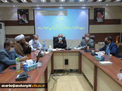 به مناسبت هفته بسیج اساتید و گرامیداشت نام و یاد شهید چمران و شهدای 7 تیر برگزار شد:

جلسه شورای کانون بسیج اساتید دانشگاه فرهنگیان استان