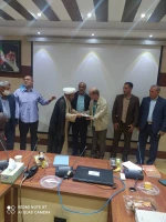 تقدیر از آقای عزتی به مناسبت تألیف کتاب 2