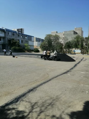 آسفالت محوطه پردیس های علامه امینی و فاطمه الزهرا(س) 7