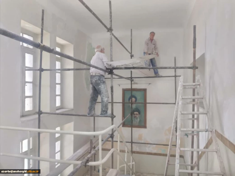 مرمت و بازسازی ساختمان دانشسرای شهید رجایی تبریز 3