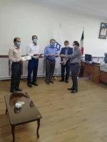 تجلیل از کارکنان مدیریت امور پردیس های استان و پردیس های علامه امینی و فاطمه الزهرا(س) 6