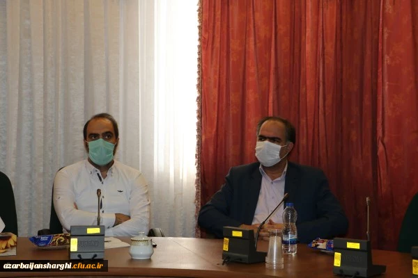 برگزاری طرح سرای مجازی گامی برای همدلی در محل سالن کنفرانس مدیریت امور پردیس های استان  10