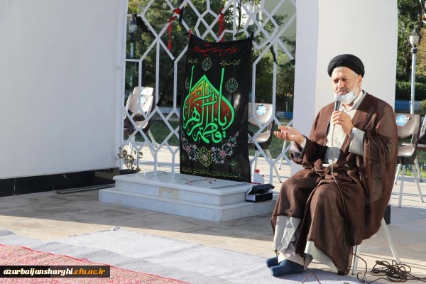 آئین غبار روبی و عطر افشانی مزار شهید گمنام پردیس فاطمه الزهرا(س) برگزارشد 2