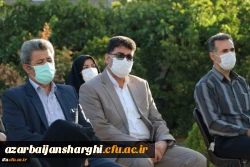 آئین غبار روبی و عطر افشانی مزار شهید گمنام پردیس فاطمه الزهرا(س) برگزارشد 2