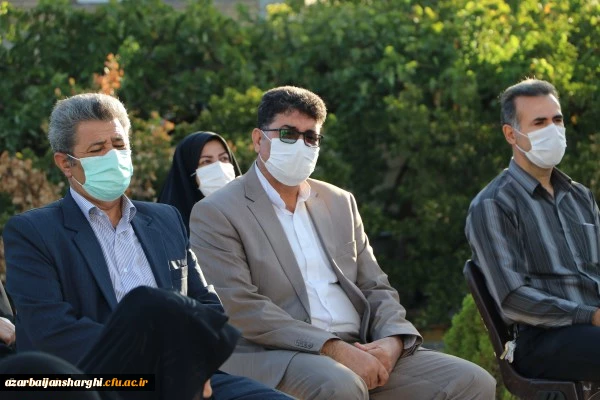 آئین غبار روبی و عطر افشانی مزار شهید گمنام پردیس فاطمه الزهرا(س) برگزارشد 2