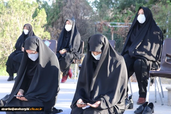 آئین غبار روبی و عطر افشانی مزار شهید گمنام پردیس فاطمه الزهرا(س) برگزارشد 2