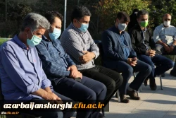 آئین غبار روبی و عطر افشانی مزار شهید گمنام پردیس فاطمه الزهرا(س) برگزارشد 2