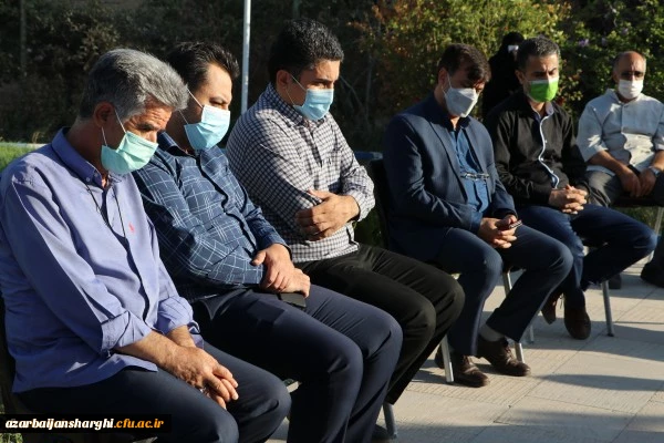 آئین غبار روبی و عطر افشانی مزار شهید گمنام پردیس فاطمه الزهرا(س) برگزارشد 2