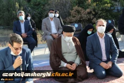 آئین غبار روبی و عطر افشانی مزار شهید گمنام پردیس فاطمه الزهرا(س) برگزارشد 2