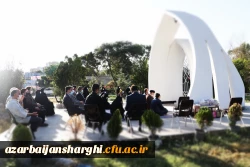 آئین غبار روبی و عطر افشانی مزار شهید گمنام پردیس فاطمه الزهرا(س) برگزارشد 2