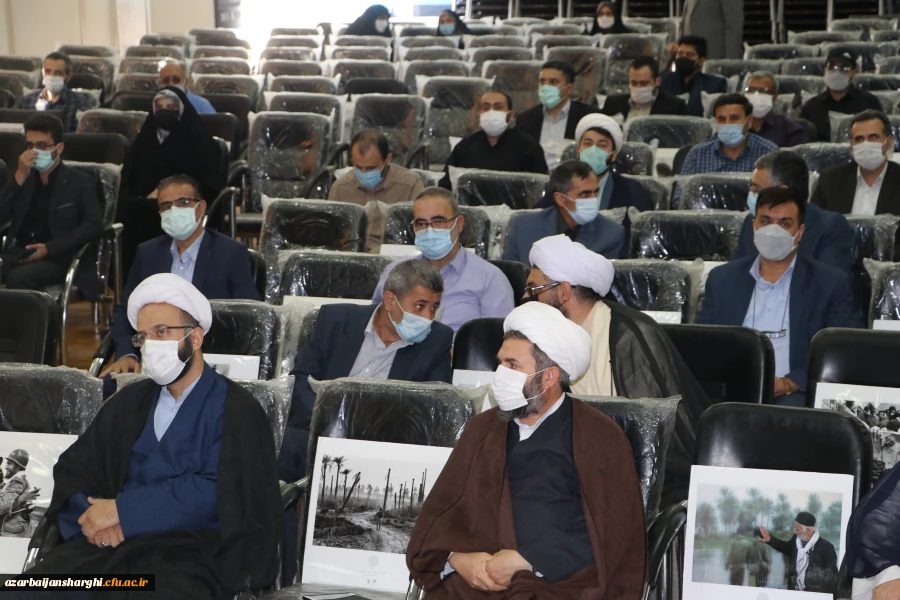 آیین تکریم و معارفه مسئول نهاد نمایندگی مقام معظم رهبری در دانشگاه فرهنگیان استان آذربایجان شرقی  7