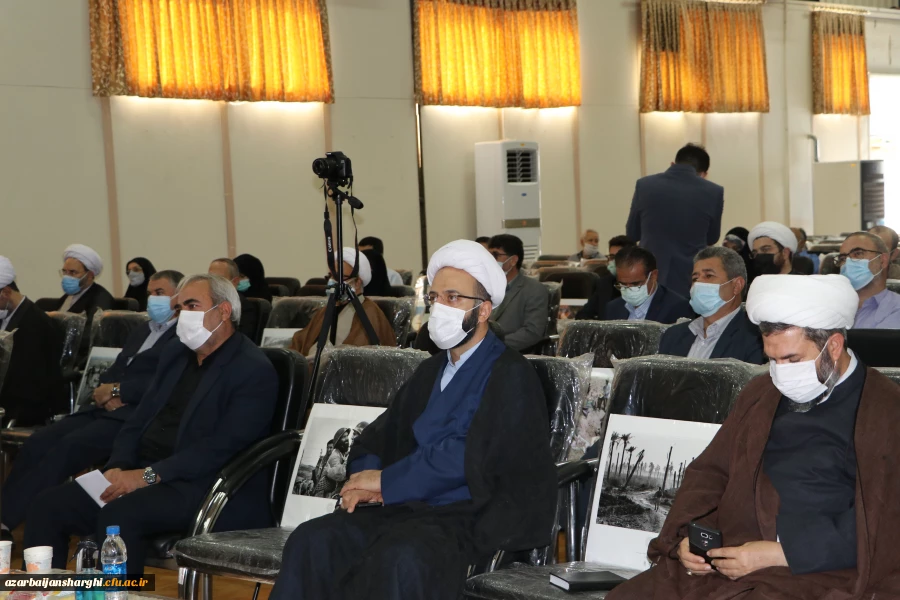 آیین تکریم و معارفه مسئول نهاد نمایندگی مقام معظم رهبری در دانشگاه فرهنگیان استان آذربایجان شرقی  9