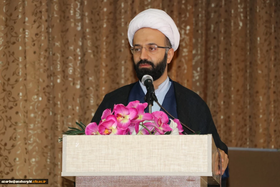 آیین تکریم و معارفه مسئول نهاد نمایندگی مقام معظم رهبری در دانشگاه فرهنگیان استان آذربایجان شرقی  2