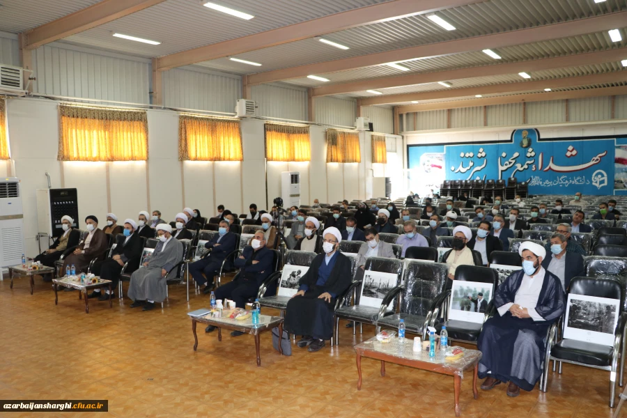 آیین تکریم و معارفه مسئول نهاد نمایندگی مقام معظم رهبری در دانشگاه فرهنگیان استان آذربایجان شرقی  9