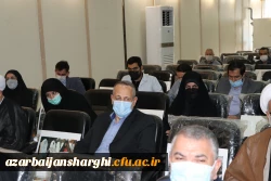 آیین تکریم و معارفه مسئول نهاد نمایندگی مقام معظم رهبری در دانشگاه فرهنگیان استان آذربایجان شرقی  10