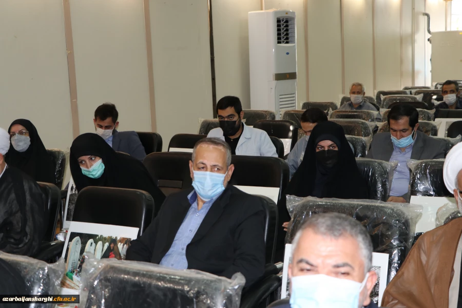 آیین تکریم و معارفه مسئول نهاد نمایندگی مقام معظم رهبری در دانشگاه فرهنگیان استان آذربایجان شرقی  10