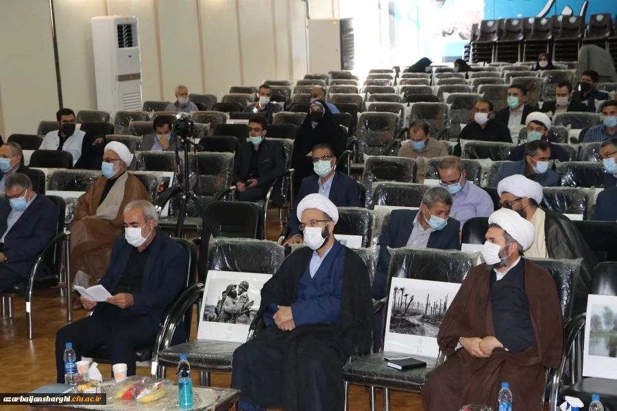 آیین تکریم و معارفه مسئول نهاد نمایندگی مقام معظم رهبری در دانشگاه فرهنگیان استان آذربایجان شرقی  5