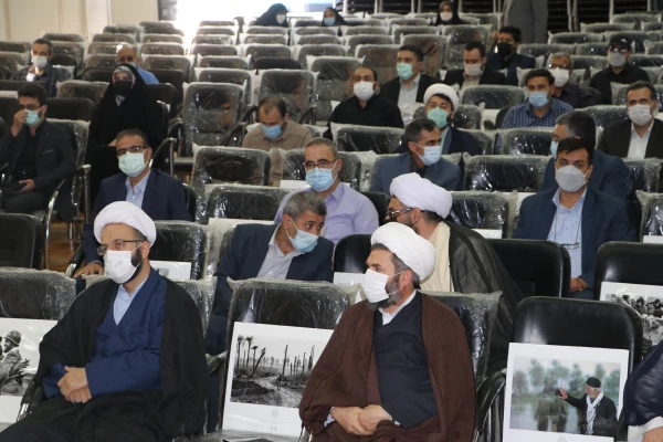 آیین تکریم و معارفه مسئول نهاد نمایندگی مقام معظم رهبری در دانشگاه فرهنگیان استان آذربایجان شرقی  7