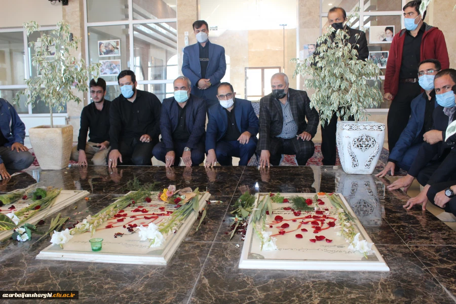 مراسم پرشکوه جاماندگان اربعین حسینی در دانشگاه فرهنگیان آذربایجانشرقی 2