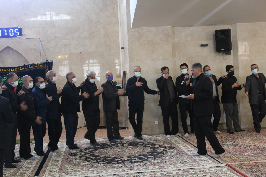 مراسم پرشکوه جاماندگان اربعین حسینی در دانشگاه فرهنگیان آذربایجانشرقی 3