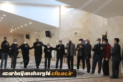 مراسم پرشکوه جاماندگان اربعین حسینی در دانشگاه فرهنگیان آذربایجانشرقی 4