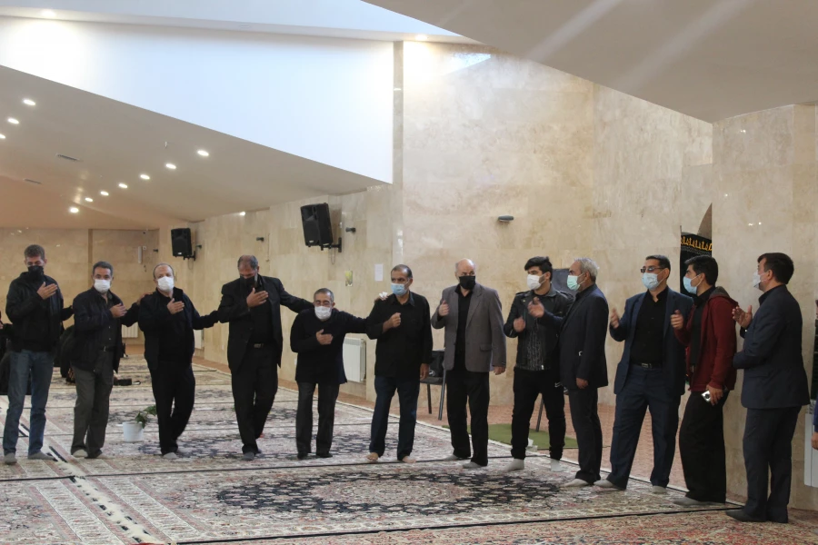 مراسم پرشکوه جاماندگان اربعین حسینی در دانشگاه فرهنگیان آذربایجانشرقی 4