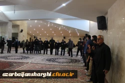 مراسم پرشکوه جاماندگان اربعین حسینی در دانشگاه فرهنگیان آذربایجانشرقی 5