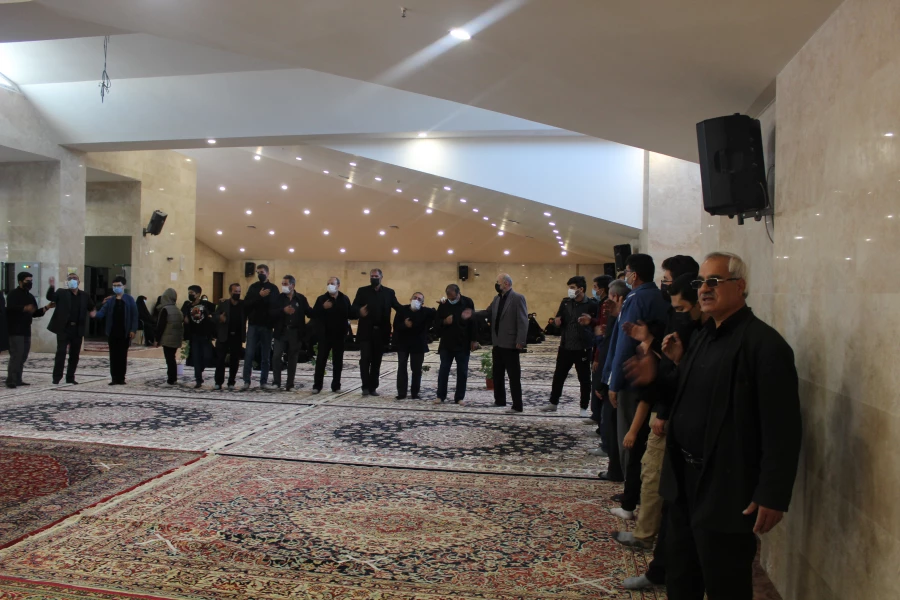 مراسم پرشکوه جاماندگان اربعین حسینی در دانشگاه فرهنگیان آذربایجانشرقی 5