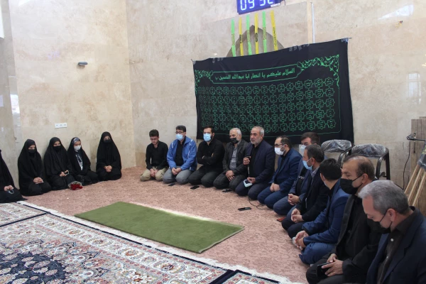 مراسم پرشکوه جاماندگان اربعین حسینی در دانشگاه فرهنگیان آذربایجانشرقی 8