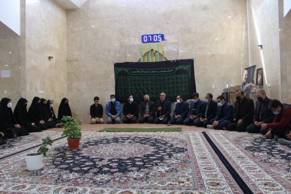 مراسم پرشکوه جاماندگان اربعین حسینی در دانشگاه فرهنگیان آذربایجانشرقی 9