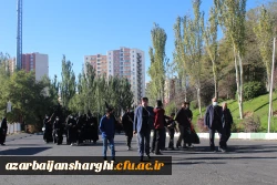 مراسم پرشکوه جاماندگان اربعین حسینی در دانشگاه فرهنگیان آذربایجانشرقی 13