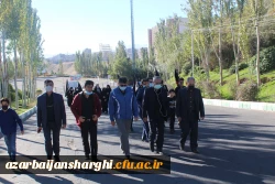 مراسم پرشکوه جاماندگان اربعین حسینی در دانشگاه فرهنگیان آذربایجانشرقی 14