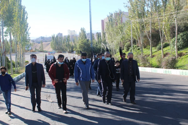 مراسم پرشکوه جاماندگان اربعین حسینی در دانشگاه فرهنگیان آذربایجانشرقی 14