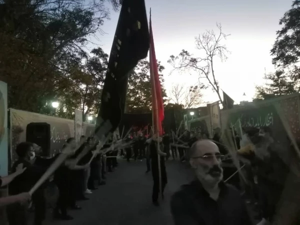 مراسم عزاداری اربعین حسینی دانشگاه فرهنگیان و حوزه مقاومت عمار آذربایجان شرقی 4