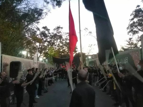 مراسم عزاداری اربعین حسینی دانشگاه فرهنگیان و حوزه مقاومت عمار آذربایجان شرقی 5