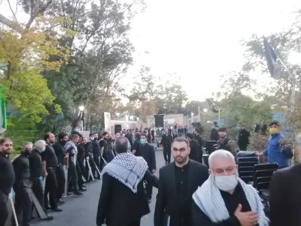 مراسم عزاداری اربعین حسینی دانشگاه فرهنگیان و حوزه مقاومت عمار آذربایجان شرقی 6