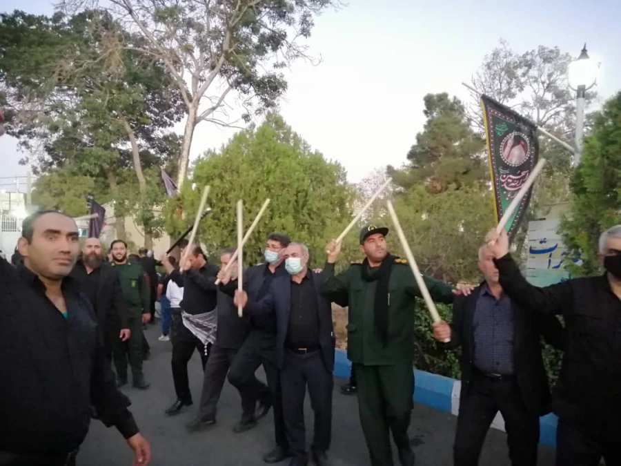 مراسم عزاداری اربعین حسینی دانشگاه فرهنگیان و حوزه مقاومت عمار آذربایجان شرقی 7