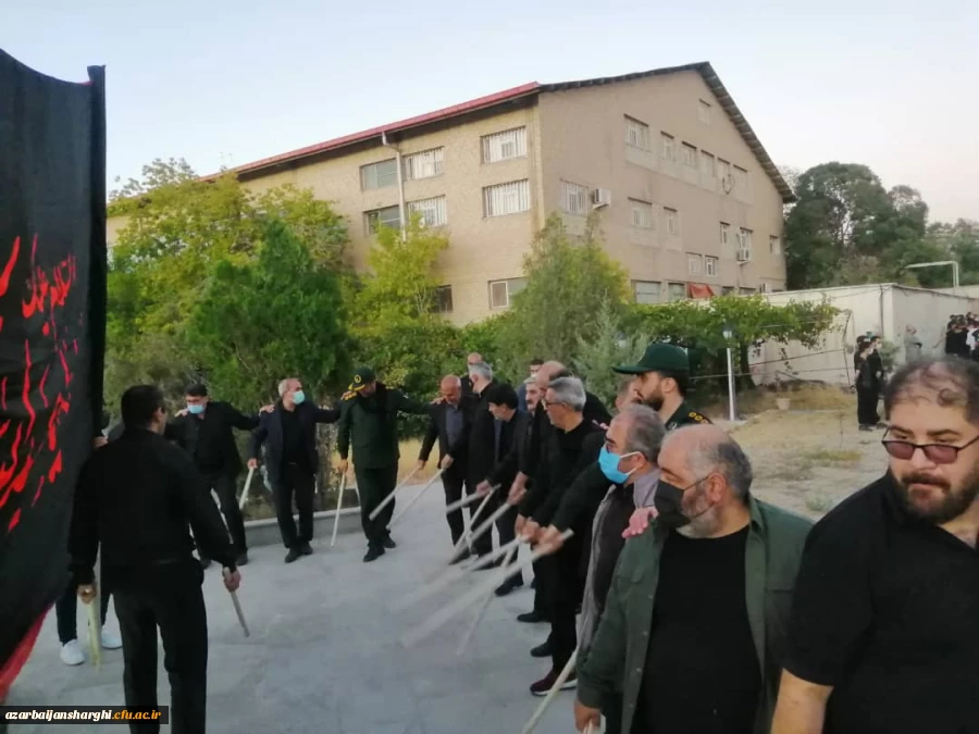 مراسم عزاداری اربعین حسینی دانشگاه فرهنگیان و حوزه مقاومت عمار آذربایجان شرقی 8