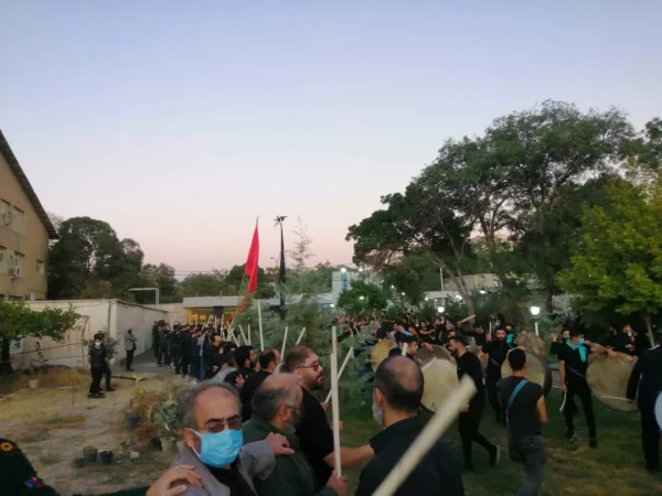 مراسم عزاداری اربعین حسینی دانشگاه فرهنگیان و حوزه مقاومت عمار آذربایجان شرقی 9