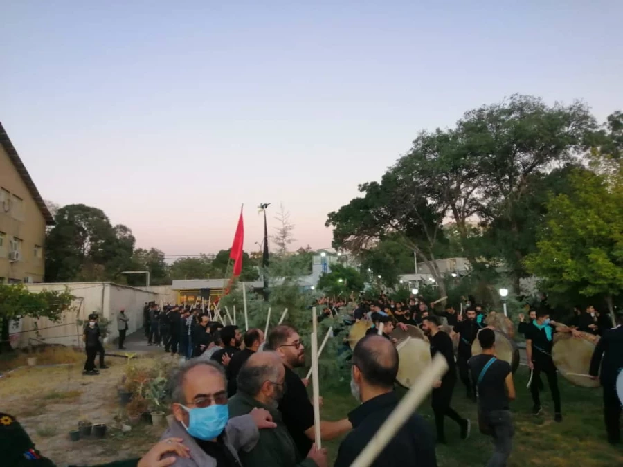 مراسم عزاداری اربعین حسینی دانشگاه فرهنگیان و حوزه مقاومت عمار آذربایجان شرقی 9